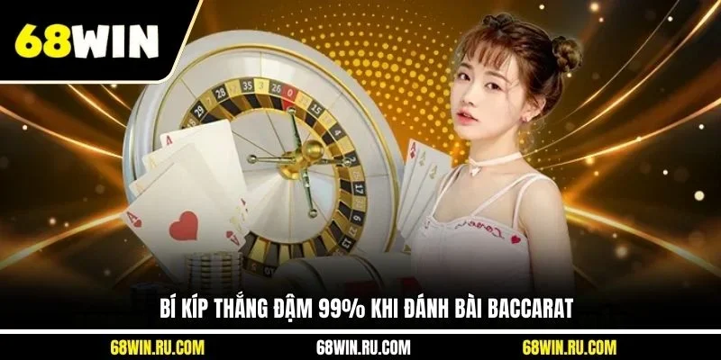 Bí kíp thắng đậm 99% khi đánh bài Baccarat